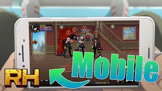 How to play RedHero on Mobile Tutorial AQW [upl. by Ydaj538]