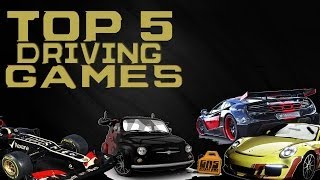 Top 5 Best Driving Games of 2013 HD [upl. by Bronk]