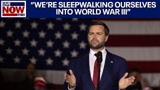 FULL SPEECH JD Vance speaks with Charlie Kirk at Turning Point  LiveNOW from FOX [upl. by Steen]