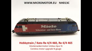 NH013C Hobbytrain Kato Re 44 Re 460 [upl. by Miquela]