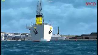 Steam Yacht SS Neath in Vehicle Simulator [upl. by Hawley949]