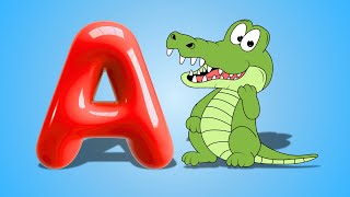 Phonics Animal Song Learn ABC Alphabet with Animals for Kids [upl. by Shelden]