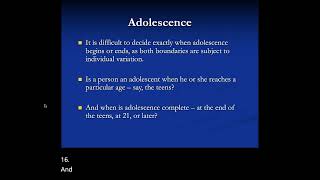 Adolescent and young adulthood development physical cognitive socioemotional [upl. by Possing]