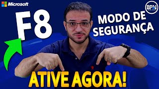 ATIVE AGORA no Windows o F8 MODO DE SEGURANÇA [upl. by Nosraep]