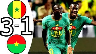 Senegal vs Burkina Faso31 Senegal vs Burkina Faso AFCON 2021 All Goals Highlights [upl. by Pearlstein]