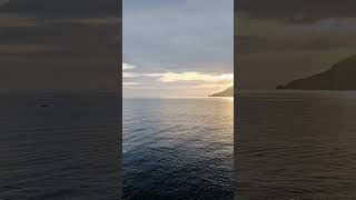 MAIORI Sunset Amalfi Coast Italy amalficoast italy sunsetview [upl. by Ahsyat528]