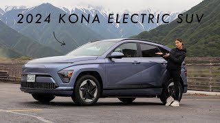 2024 Kona Electric Review  NEW Look Larger Battery amp More Space [upl. by Boote]