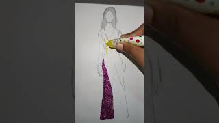 Glitter dress design 👍👍👍👍 o [upl. by Nevad]