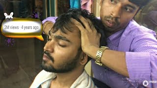 Best Indian Head Massage  Scalp and Upper Body Massage by Sunil  Episode 1 ASMR  100th Upload [upl. by Yetah]