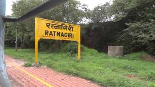 50106 SawantwadiDiva Passanger Arriving RATNAGIRI KONKAN RAILWAY [upl. by Anyd]