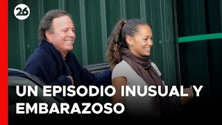 REP DOMINICANA  Julio Iglesias retenido en un aeropuerto por el contenido de su equipaje [upl. by Walczak]