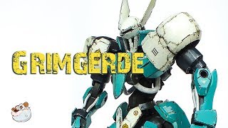 How to Gunpla Weathering Tutorial Custom Paint Grimgerde by Lincoln Wright [upl. by Ennaj803]