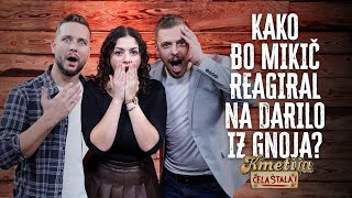 POP TV  Kmetija Cela štala 🌾  Kako bo Mikič reagiral na darilo iz gnoja [upl. by Petulah]