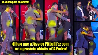 Só vendo Olha o que a Jéssica Pitbull fez com o empresário chinês e C4 Pedro [upl. by Akemor266]