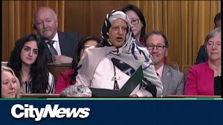 First woman to wear hijab on Parliament Hill speaks out after online criticism [upl. by Wendt]