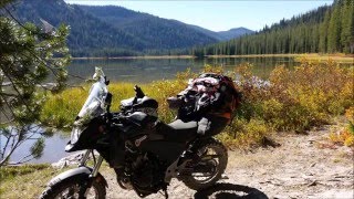 Rally Raid Honda CB500X Wild West Tour PtIV Lowman to Burgdorf Idaho [upl. by Resiak588]