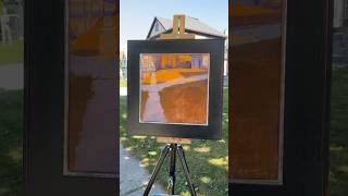 Plein air painting in Plymouth WI last week I’m happy to share this painting received 2nd place [upl. by Zoara171]