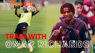 Training with Omar Richards [upl. by Atnom]