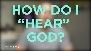 How to actually hear God in prayer [upl. by Darice]