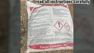 Fosroc conbextra GP2 grouting or core filling method [upl. by Tisbe]