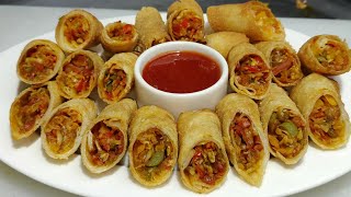 Spring Roll Restaurant Style  स्प्रिंग रोल बनाने की विधि  Easy Spring Roll Recipe  Chef Ashok [upl. by Ivey]