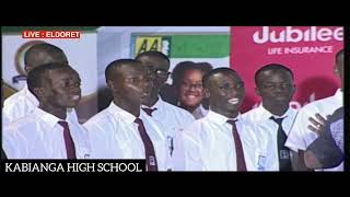 KABIANGA HIGH SCHOOL performing NGALUKWE TIRIKI SONG at THE KENYA MUSIC FESTIVAL 2024 [upl. by Kono924]