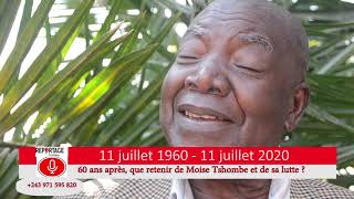 60 ANS APRES QUE RETENIR DE MOISE TSHOMBE ET DE SA LUTTE [upl. by Noivax]