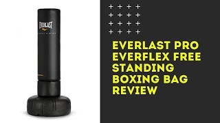 Everlast Pro Everflex Free Standing Boxing Product Review [upl. by Nosydam]