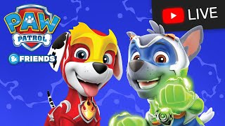 Mighty Pups Stop a Rocket Ship Lighthouse and More  PAW Patrol  Cartoons for Kids Compilation [upl. by Hali]