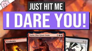 Just Hit Me I Dare You  Zalto Fire Giant Duke  DampD Forgotten Realms Spoiler  MTG  EDH [upl. by Alag]