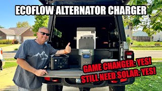 OffGrid Power Game Changer Ecoflow Alternator Charger Review [upl. by Goulden635]