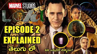 LOKI EPISODE 2 EXPLAINED IN TELUGU  TELUGU LEAK [upl. by Lirrehs]