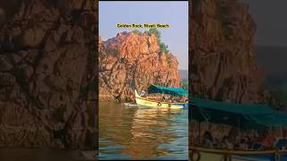 Golden Rock Nivati beach travel ytshorts shorts Malvan [upl. by Lisab]