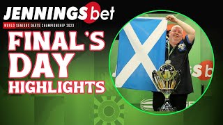 2023 JenningsBet World Seniors Darts Championship  Final Day Highlights [upl. by Maiah]