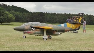 NORTHROP RC T2 BUCKEYE  TWIN TURBINES DISPLAY AT WESTON PARK  2018 [upl. by Bowden979]