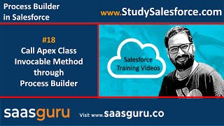 18 Call Apex class invocable method through Process Builder in Salesforce  Salesforce Training [upl. by Idet]