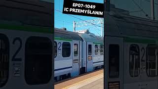 Długi IC Przemyślanin z EP071049 kolej pkpintercity pkp [upl. by Itnuahsa]