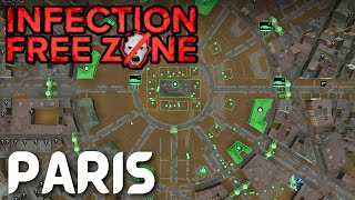 Infection Free Zone  Paris Full Gameplay  46 DAYS No Commentary [upl. by Nonnaer]