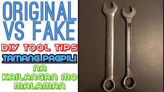 FAKE VS ORIGINAL TIPS PAANO PUMILI NG TOOLS FOR MECHANIC [upl. by Pierrette]