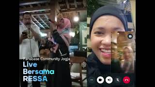 Fansbase Community Jogja ramah Tamah Virtual bersama Ressa [upl. by Edson]