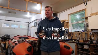 Does Impeller size matter Comparing two outboard jet impellers [upl. by Stronski]