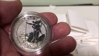 Unboxing Britannia Rules The Waves Silver Coins [upl. by Avner]