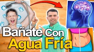 NO TE BAÑES CON AGUA CALIENTE  Beneficios De Un Baño De Agua Fría A Diario  BAÑATE CON AGUA FRIA [upl. by Eiser]