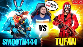 SMOOTH 444 VS TUFAN FF 4 VS 4 CLASH SQUAD ðŸ¥µ  100k Krwado ðŸ˜ [upl. by Agnes356]