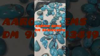 turquoise  Irani firoza  aarohi gems  wholesale price [upl. by Lirbaj275]