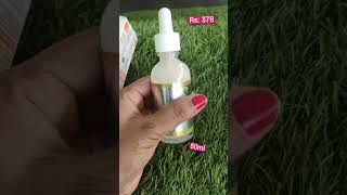 Garnier vitamin c serum for all skin type review in tamilvitamin c serumskin brightening serum [upl. by Reinnej]