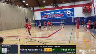 ECS JR Girls vs SCCHS Ardens Blue 20241026 [upl. by Dennett]