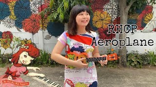 Aeroplane  Red Hot Chili Peppers Ukulele Cover by Indi Sugar ✈️🌶️ [upl. by Lybis]