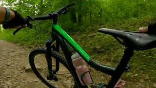 Devou Park Mountain Bike trail Covington Kentucky First time here Riding full Monty And others [upl. by Verna]