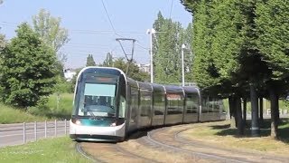 Tramway à Strasbourg  Citadis 403 à la station «Ducs dAlsace» [upl. by Brunella]